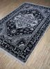 laica grey and black wool hand knotted Rug - FloorShot