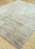 uvenuti ivory wool and bamboo silk hand knotted Rug - FloorShot