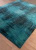 uvenuti blue wool and bamboo silk hand knotted Rug - FloorShot