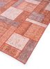 provenance red and orange wool patchwork Rug - FloorShot