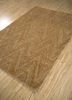 aqua beige and brown jute and hemp flat weaves Rug - FloorShot