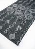 anatolia grey and black cotton flat weaves Rug - FloorShot
