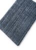 oxford grey and black polyester hand loom Rug - FloorShot