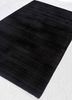 basis grey and black viscose hand loom Rug - FloorShot
