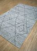 manifest grey and black wool hand knotted Rug - FloorShot