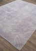 free verse by kavi pink and purple wool and silk hand knotted Rug - FloorShot