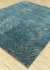 free verse by kavi green wool and silk hand knotted Rug - FloorShot