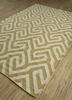 anatolia gold wool flat weaves Rug - FloorShot