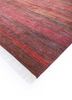 kairos red and orange wool and silk hand knotted Rug - FloorShot