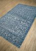 revolution blue wool and viscose hand knotted Rug - FloorShot