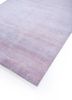 kairos pink and purple wool and viscose hand knotted Rug - FloorShot