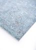 gulnar blue wool and viscose hand knotted Rug - FloorShot