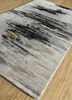 genesis grey and black wool and viscose hand tufted Rug - FloorShot