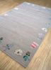 confetti grey and black wool and viscose hand tufted Rug - FloorShot