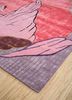 jaipur wunderkammer pink and purple wool and viscose hand tufted Rug - FloorShot