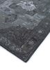 kilan grey and black wool and viscose hand tufted Rug - FloorShot