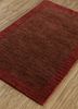tesoro red and orange wool hand loom Rug - FloorShot
