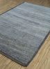 manifest grey and black wool hand knotted Rug - FloorShot