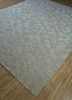 cleo grey and black wool hand knotted Rug - FloorShot
