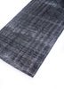 vintage grey and black wool hand knotted Rug - FloorShot