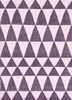 indusbar pink and purple viscose flat weaves Rug - HeadShot