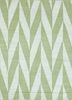 adwv-13013 sea blue/spinach green green wool and viscose flat weaves Rug