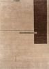 aiwl-3011 soft beige/wood brown beige and brown wool hand knotted Rug