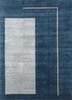 aiwl-3012 atlantic deep/flint gray blue wool hand knotted Rug