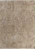 someplace in time ivory wool hand knotted Rug - HeadShot