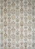 akws-1443 antique white/classic gray ivory wool and silk hand knotted Rug