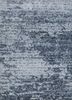 akws-3006 classic gray/deep graphite grey and black wool and silk hand knotted Rug