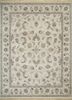 bt-32 antique white/antique white ivory wool hand knotted Rug