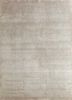 cx-2515 light silver/light silver beige and brown wool and viscose hand loom Rug