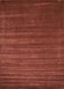 cx-2515 medium ruby/medium ruby red and orange wool and viscose hand loom Rug