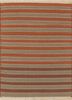dw-04 red orange/gray brown red and orange wool flat weaves Rug