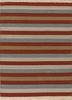 DW-06 Red Oxide/Grey Matter red and orange wool flat weaves Rug
