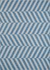 DWRM-112 Glacier Gray/Aegean Blue blue wool flat weaves Rug