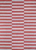 dwrm-176 merlot red/grey matter red and orange wool flat weaves Rug