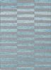 dwrm-176 capri/dark gray blue wool flat weaves Rug