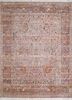 EA-3011(CS-01) Soft Coral/Shell Pink red and orange wool hand knotted Rug