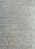 ela-302 soft gray/medium brown  wool and silk hand knotted Rug