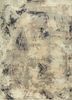 ELA-308 White/Peach Carnation ivory wool and silk hand knotted Rug