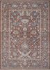 ENLP-06 Terracotta/Terracotta red and orange wool hand knotted Rug