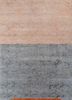 esk-364 baby blue/peach bloom blue wool and bamboo silk hand knotted Rug
