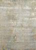 ESK-404 Dark Ivory/Fog ivory wool and bamboo silk hand knotted Rug