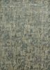 esk-408 light blue/stone blue grey and black wool and bamboo silk hand knotted Rug