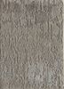 esk-408 ivory/classic gray grey and black wool and bamboo silk hand knotted Rug