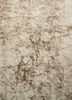 ESK-411 Antique White/Natural Beige ivory wool and bamboo silk hand knotted Rug