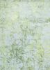 ESK-411 Caribbean Sky/Lily Green blue wool and bamboo silk hand knotted Rug