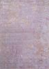 ESK-411 Violet Ice/Lavender Mist pink and purple wool and bamboo silk hand knotted Rug